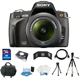Sony Alpha A230l 10.2 Mp Digital SLR Camera with Super Steadyshot Inside Image Stabilization and 18-55mm Lens + 8gb Deluxe Accessory Kit