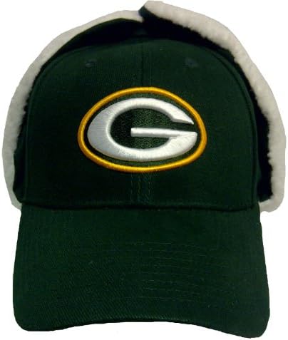 Green Bay Packers Structured with Flaps Velcro Back Hat