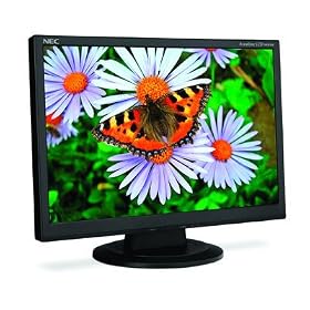NEC AccuSync LCD194WXM-BK - Flat panel display - TFT - 19 - widescreen - 1440 x 900 75 Hz... by NEC