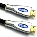 LCS - FALCON - 1M - Cable hdmi 1.4a - PROFESSIONNEL - 3D - ULTRA SPEED SERIE - Optimis� pour tous les ecrans HDTV LCD LED PLASMA derni�res g�n�ration, profitez des nouvelles technologies, HDMI Ethernet et support r�solution 1080P et + (Format cin�ma num�rique) 4k x 2k - Connecteurs plaqu�s or.