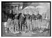 Photo (L): Pete Fisher, Ted Withington, Tom Thorpe, Tilfer, Nelson Metcalf, Harry Fisher, Stimson