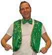 St. Patrick's Vest/Bowtie Set - Accessories & Makeup