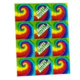 Tie Dye Fun Sticker Sheets (4 count)