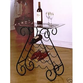 NEW Metal Wine Rack by ezhomespree