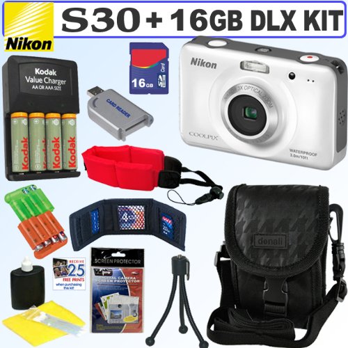 review Nikon S30 WHITE KIT3