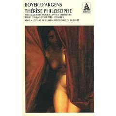 Th�r�se philosophe ou M�moires pour servir � l'histoire du P. Dirrag et de Mlle Eradice