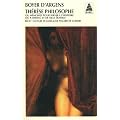 Th�r�se philosophe ou M�moires pour servir � l'histoire du P. Dirrag et de Mlle Eradice