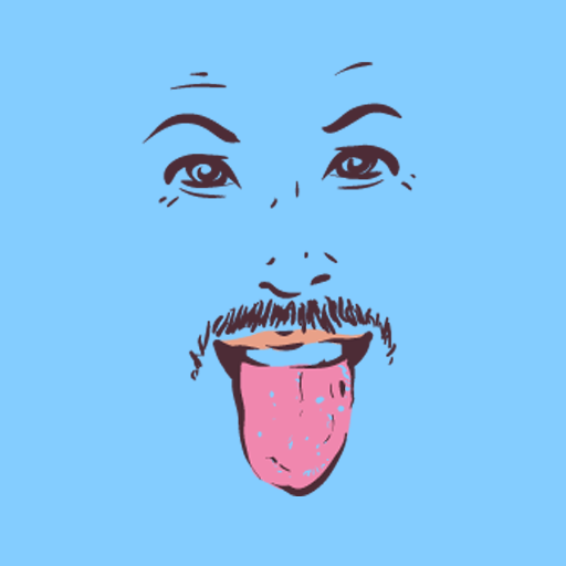 Funny Camera Photo –  Man Face Expression