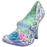 Irregular Choice Womens Cortesan Floral Too Pu