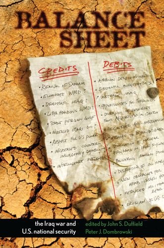 balance sheet the iraq war and us national security stanford security studies