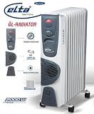 Produkt-Bild: Elta &Ouml;l Radiator RAD 1120L Heizger&auml;t 2000 Watt + 400 Watt Ventilator Heizl&uuml;fter