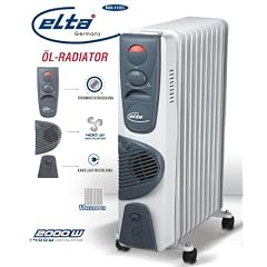 Elta �l Radiator RAD 1120L Heizger�t 2000 Watt + 400 Watt Ventilator Heizl�fter