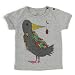 Mademoiselle papillon BIRD Tee �y�~�X�e�B�O���[size:80�z