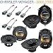 Chrysler Voyager 2000-2003 Factory Speaker Upgrade Harmony Speakers Package New RS.20049.00