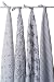 Aden & Anais Muslin Wraps 4-Pack - Black and White