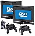 AEG DVD 4533 Auto DVD-Player (17,8 cm (7 Zoll) TFT-Monitor, 2 Gamepads, Kopfh&ouml;rer 3,5 mm Klinke, Kartenslot, USB 2.0) schwarz