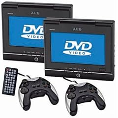 AEG DVD 4533 Auto DVD-Player (17,8 cm (7 Zoll) TFT-Monitor, 2 Gamepads, Kopfh�rer 3,5 mm Klinke, Kartenslot, USB 2.0) schwarz