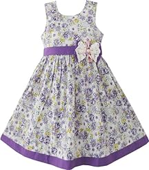Girls Cotton Wedding Dress 