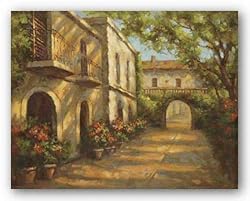 Arched Passageway by Enrique Bolo 28"x22" Art Print Poster