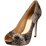 Badgley Mischka Womens Stella Open-Toe Pump