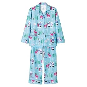 Nick and Nora Christmas pajamas for girls