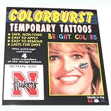 University of Nebraska Temporary Tattoos (4 count)