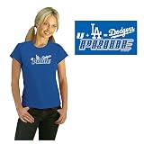 Los Angeles Dodgers Women's U+TEAM=PRIDE T-shirt by G-III SPORTS