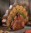 8" Harvest Collection Thanksgiving Turkey Puzzle Figure