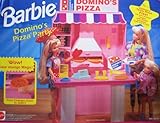 IMAGE OF Barbie Domino's Pizza Party Playset (1993 Arcotoys, Mattel)