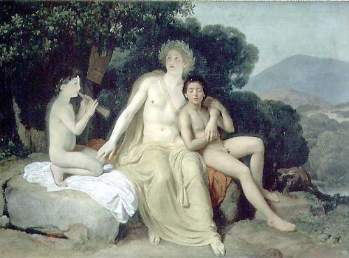 Cover image : Kunstreproduktion: Aleksandr Andreevich Ivanov, Apollo with Hyacinthus and Cyparissus Singi, 80 x 59