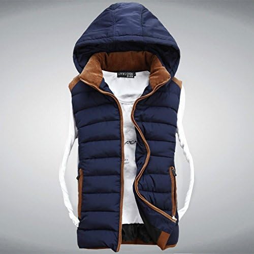 Men's winter casual vests man leisure sleeveless jacket men waistcoat