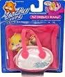 ZhuZhu pets - pink pet carrier and pink blanket