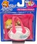 ZhuZhu pets - pink pet carrier and pink blanket