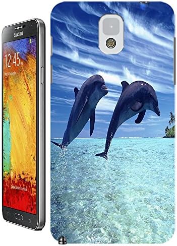 Lovely beautiful Fashion Dolphin design cell phone cases for Samsung Galaxy N3