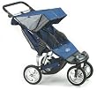 City Series Double Jogging Stroller with 12" Wheel in Navy Blue