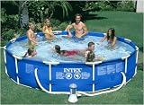 Intex Frame Set 12 ft x 30 in Pool with Pump