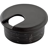 3 1/2'' Standard Plastic Grommet, Black