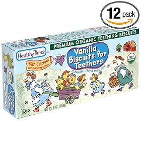 Healthy Times Organic Biscuits for Teethers