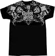 Guitar Hero Rock Band Axology Black T-shirt Tee