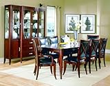 7pc 5th Avenue Collection Dining Table & 6 Chairs Set