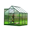 Aluminium Greenhouse 6ft x 6ft
