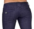 FRANKIE B. Jeans Watson Trouser Premium Denim 2 Lowrise Raw Womens