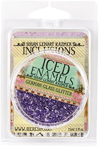 Art Mechanique Inclusions German Glass Glitter, Amethyst by Art Mechanique