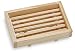 Primal Elements Wood Soap Dish, 6-Ounce Cellophane (Pack of 3)