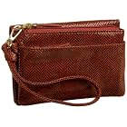 Lodis Heather Zipper Wristlet