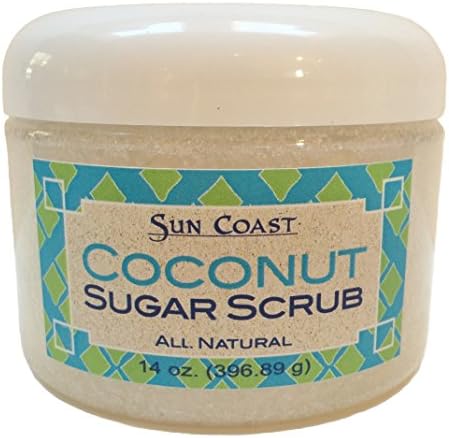 Sun Coast Natural Sugar Scrub, Coconut