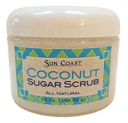 Sun Coast Natural Sugar Scrub, Coconut