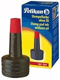 Produkt-Bild: Pelikan 351221 Stempelfarbe 4K, ohne &Ouml;l, 28 ml, rot