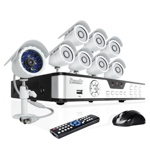 Zmodo Kds8 Narbz8zn Security Surveillance Dvr Kit White Aceredello