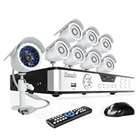 Zmodo KDS8-NARBZ8ZN  Security Surveillance DVR Kit